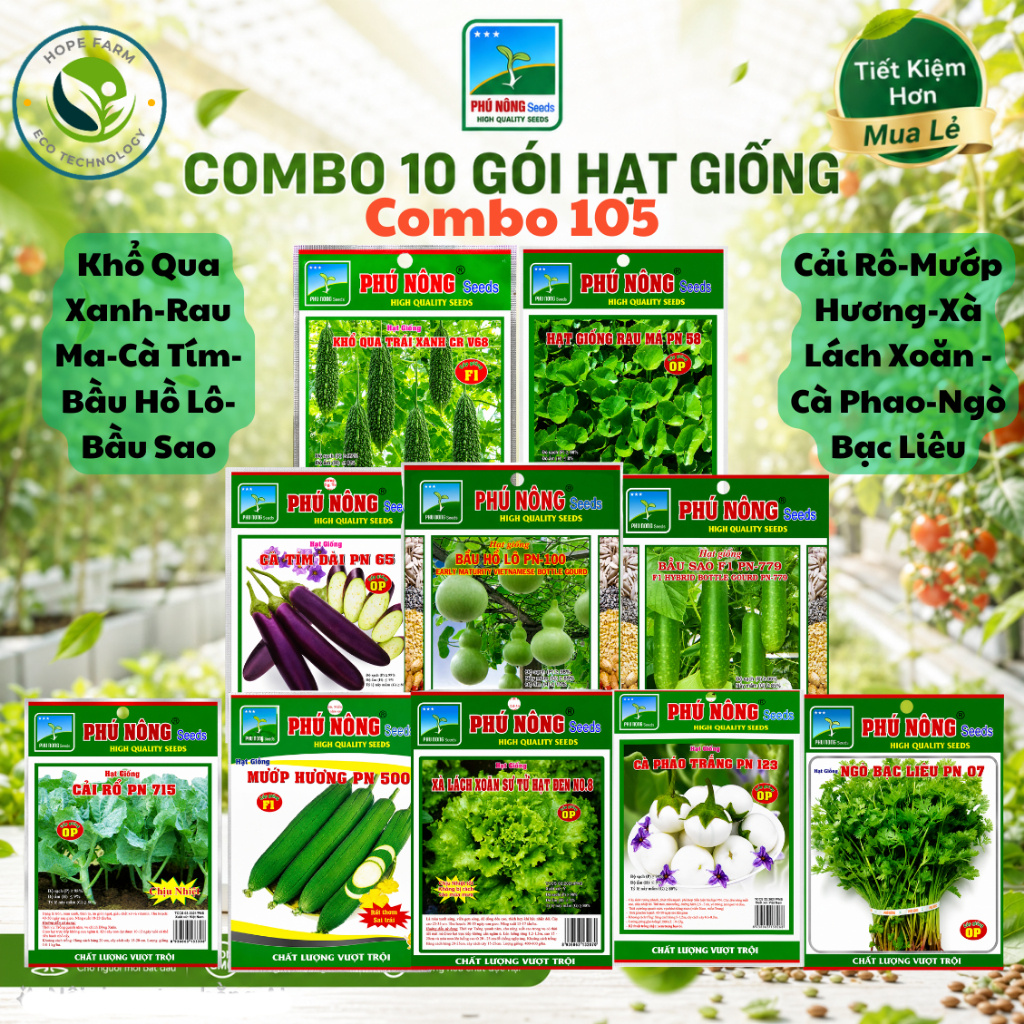 Hạt giống Trung Quốc - bao bì gói